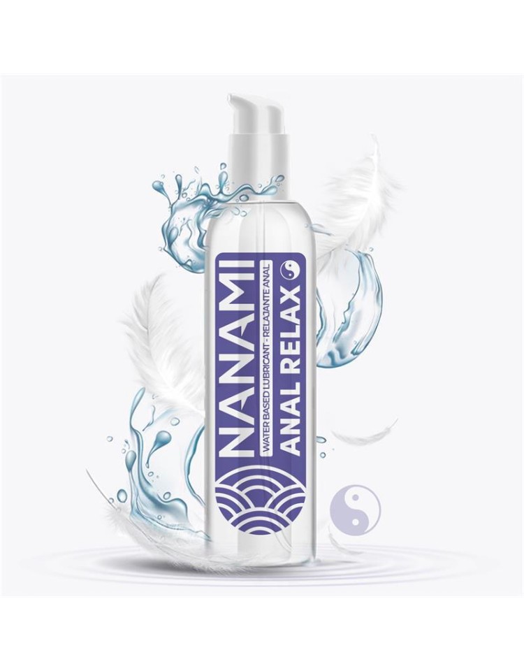NANAMI LUBRICANTE ANAL RELAJANTE EXTRA DILATACIÓN BASE AGUA 150 ML