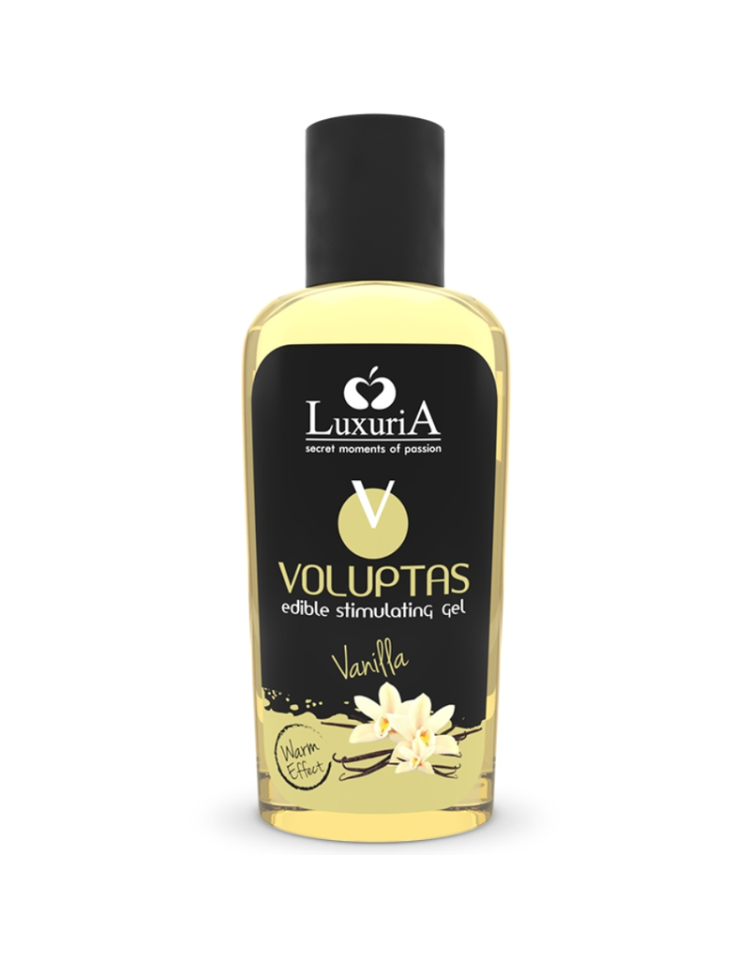 GEL MASAJE COMESTIBLE EFECTO CALOR - VAINILLA 100 ML