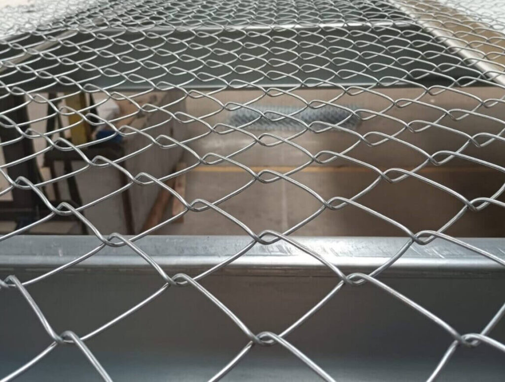 ensayo de la malla de seguridad pignus