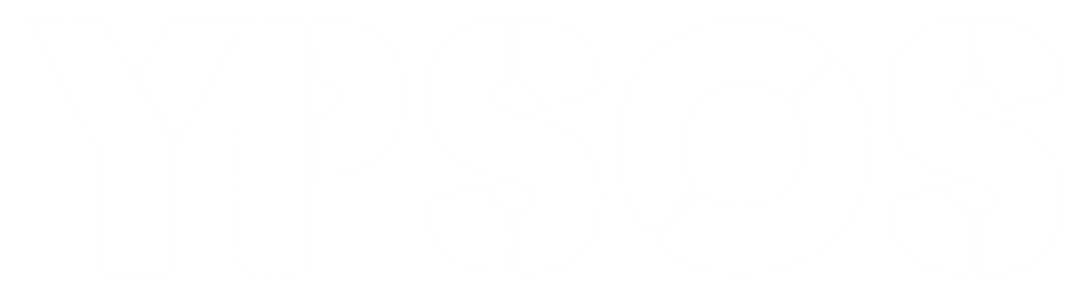 logo de ypsos en blanco